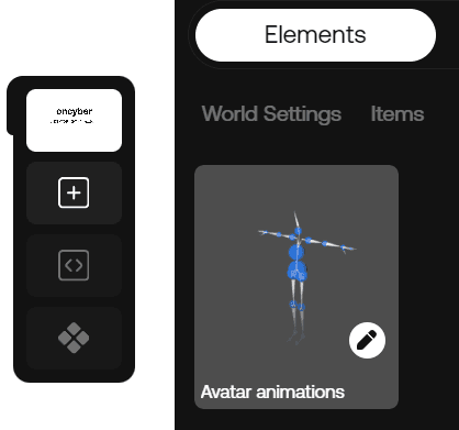 avatar animation component